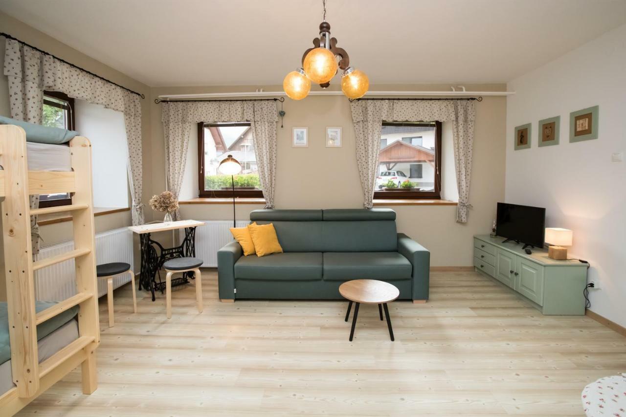 Apartma Pr Gatej Bohinj Esterno foto
